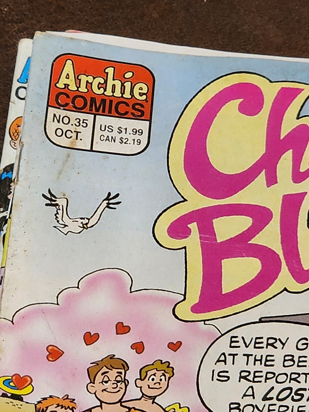 Archie Comics Cheryl Blossom Beach Cover - Red & Yellow Comic Book - Picture 2 of 4